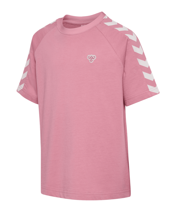 Hummel Archive Loose S/S T-Shirt Kids Rosa F3203 - rosa