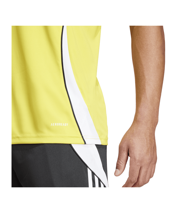 adidas Tiro 24 Trikot Gelb Weiss - gelb