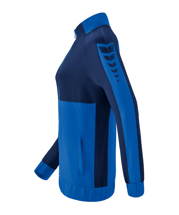Erima Six Wings Präsentationsjacke Damen Blau - blau