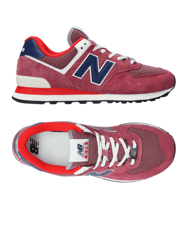 New Balance 574 Rot FRX2 - rot