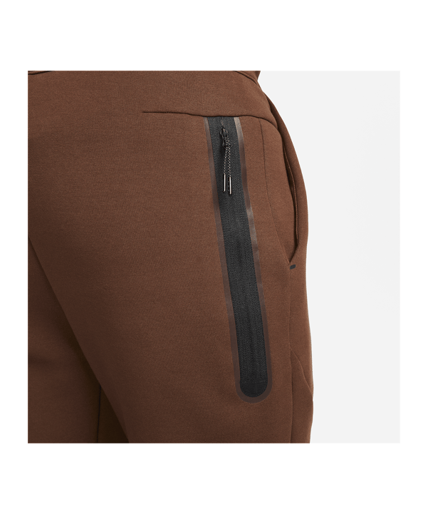 Nike Tech Fleece Jogginhose Braun Schwarz F259 - braun