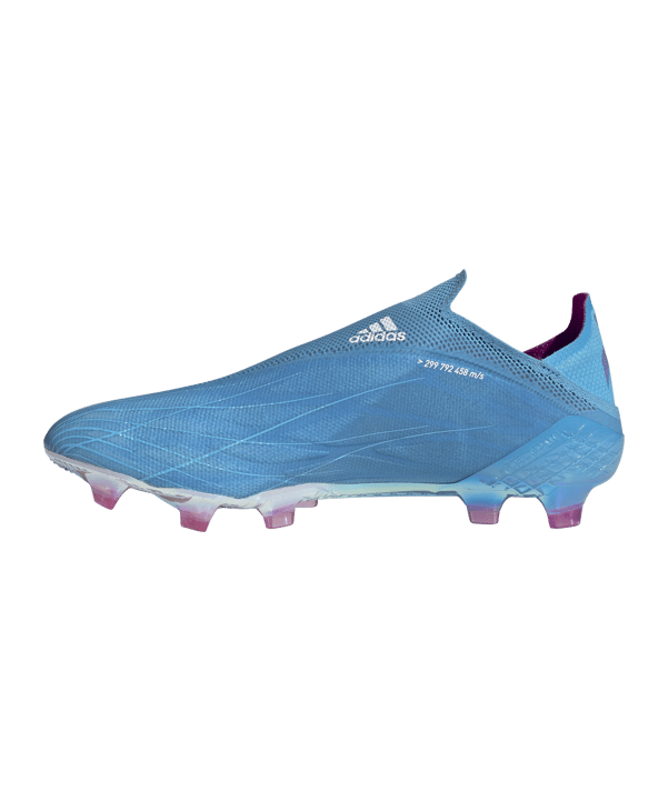 adidas X SPEEDFLOW+ FG Sapphire Edge Blau Pink Weiss - blau