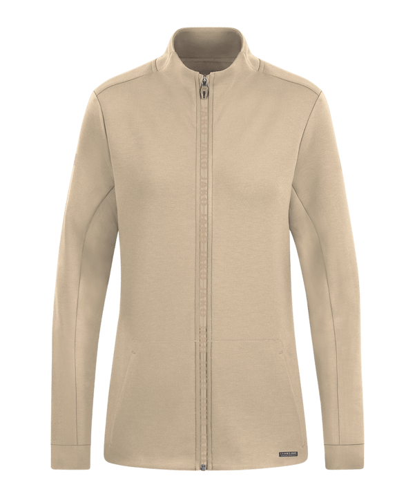 JAKO Pro Casual Jacke Damen Beige F385 - beige