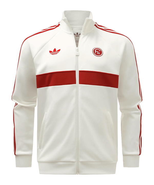 adidas Originals Fortuna Düsseldorf Trainingsjas Wit - wit