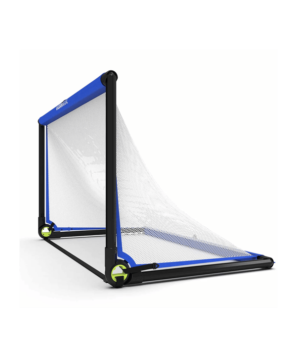 BAZOOKAGOAL PVC Teleskoptor | 150x90cm | Porta da calcio mini Blu - blu
