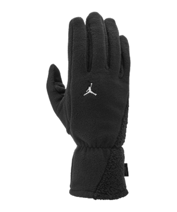 Jordan Fleece Spielerhandschuhe Schwarz Weiss F010 - schwarz