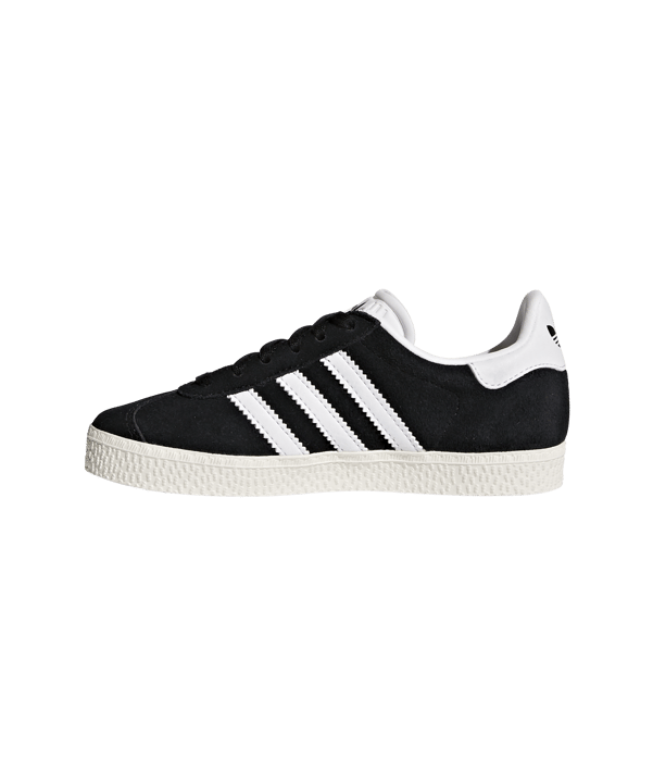 adidas Originals Gazelle Kids (C) Schwarz Weiss - schwarz