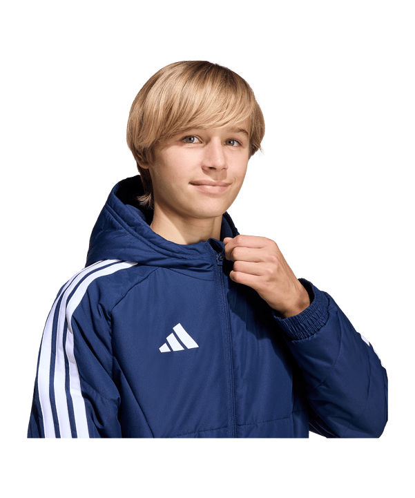 adidas Tiro 26 Winterjacke Kids Blau - blau