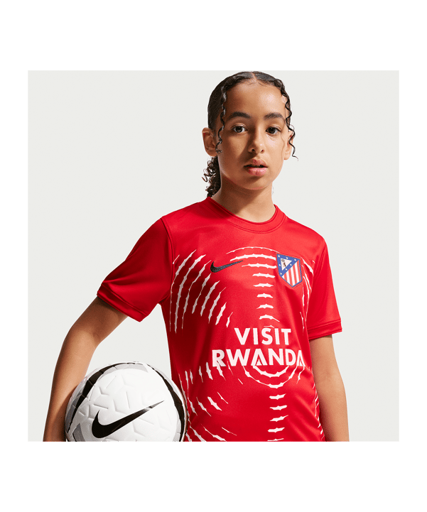 Nike Atletico Madrid Prematch T-shirt 2026/2027 Bambini Rosso C658 - rosso