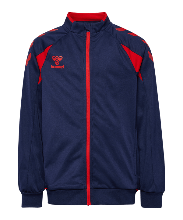 hummel Core 2.0 Track Zip Jacke Kids Blau F7276 - blau