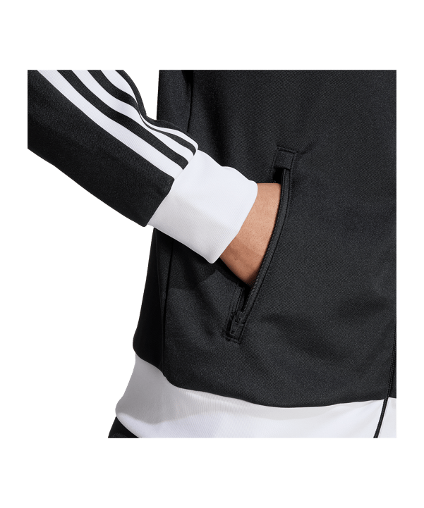 adidas Originals Beckenbauer Jacke Damen Schwarz - schwarz