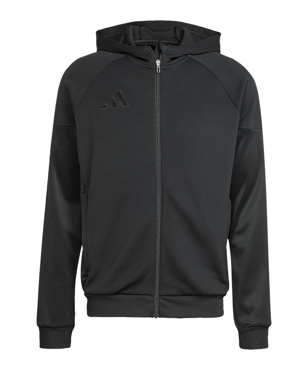 adidas Tiro 25 Travel Kapuzenjacke Schwarz - schwarz