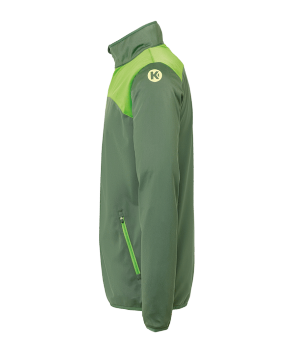 Kempa Emotion 2.0 Poly Full Zip Jacke Kids F15 - gruen