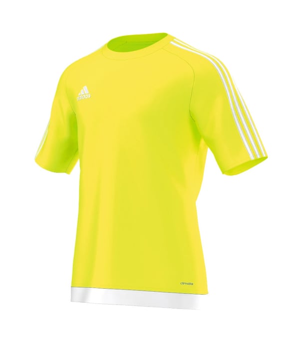 adidas Estro 15 Trikot kurzarm Gelb Weiss - gelb