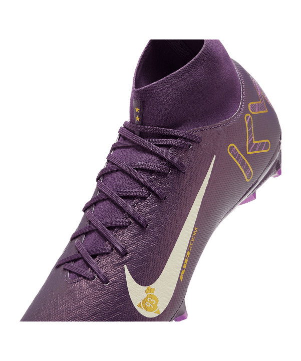 Nike Air Zoom Mercurial Superfly X Academy FG/MG Kylian Mbappe Signature Lila F500 - lila