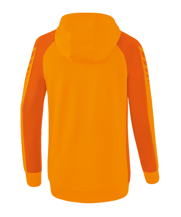 Erima Six Wings Kapuzenjacke Damen Orange