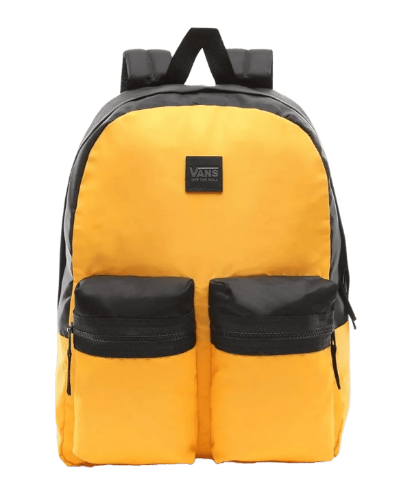 Vans Double Down Rucksack Gelb Schwarz - gelb