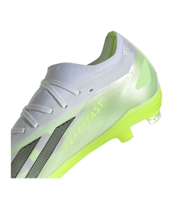 adidas X Crazyfast.2 FG Crazyrush Weiss Schwarz Gelb - weiss