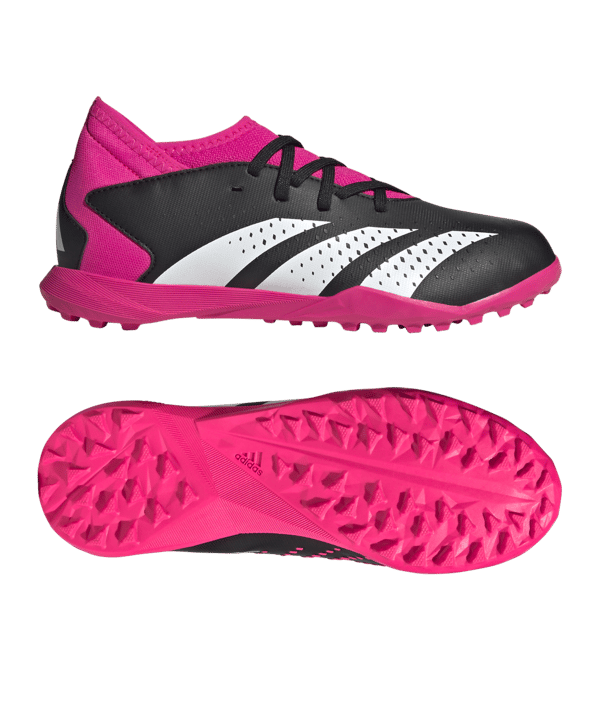 adidas Predator Accuracy.3 TF Own Your Football Kids Schwarz Weiss Pink - schwarz