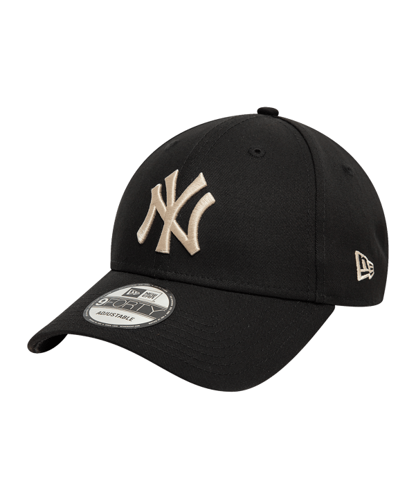 New Era Chicago Bulls 9Forty Curved Cap Schwarz - schwarz