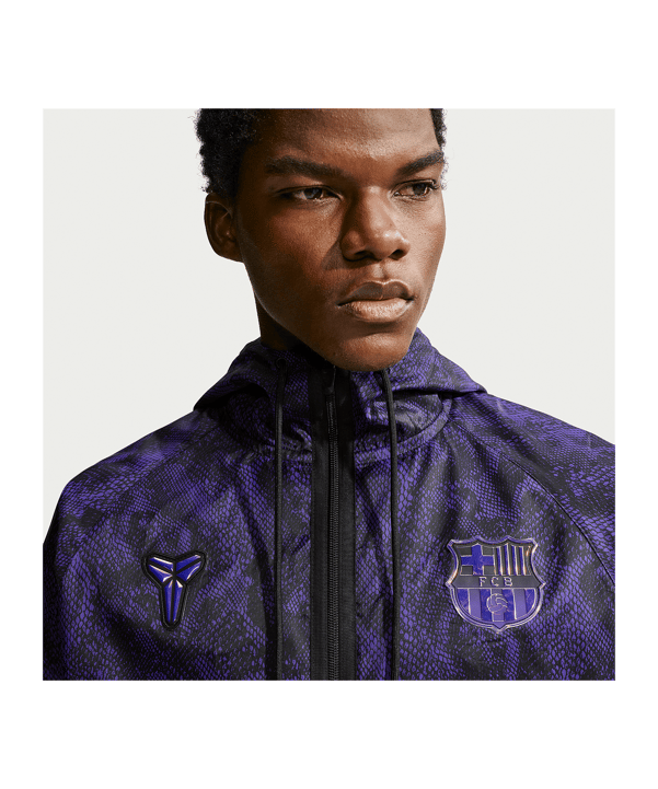 Nike FC Barcelona Anthem Jacke Lila F504 - lila
