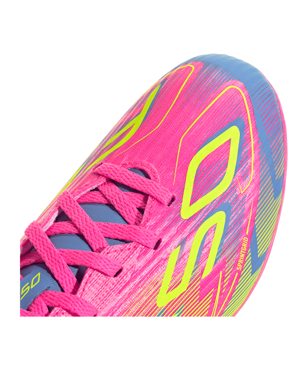 adidas F50 League FG Mystic Victory Kids Rosa - rosa