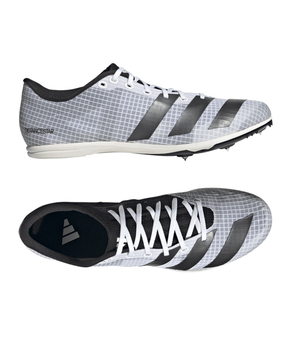 adidas Distancestar Running Weiss - weiss
