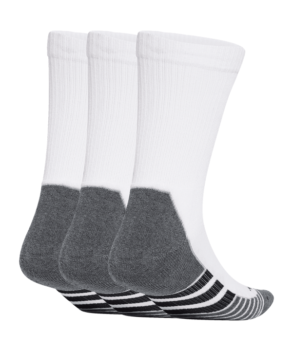 adidas Performance Crew 3er Pack Socken Weiß - weiss