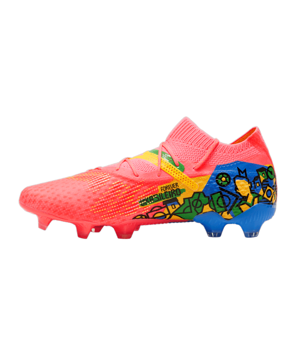 PUMA FUTURE 7 Ultimate FG/AG NJR COPA Pink Schwarz F01 - pink
