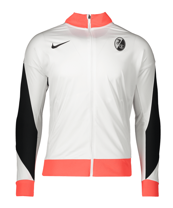 Nike SC Freiburg Trainingsjacke Weiß F100 - weiss
