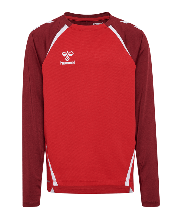Hummel Lead 2.0 Crew Sweatshirt Kids Rot F3713 - rot