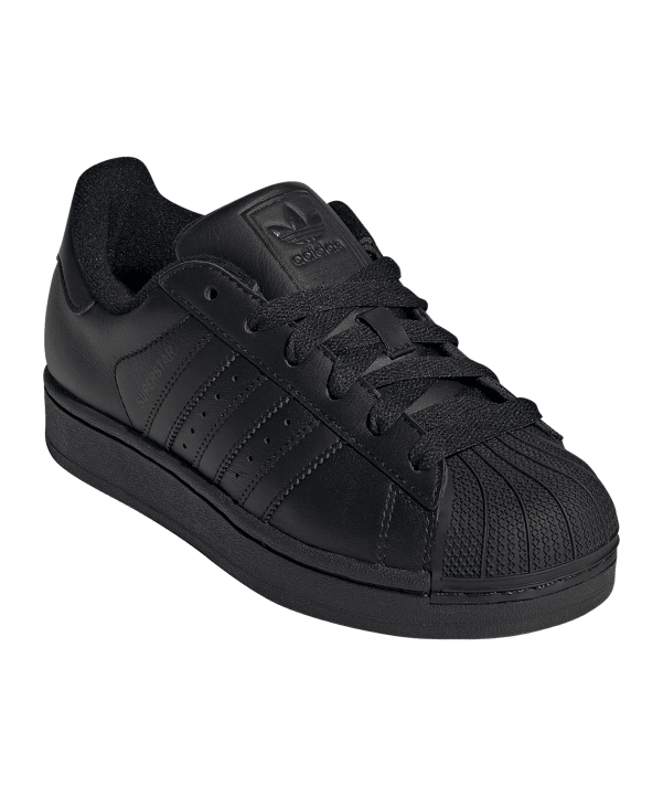 adidas Originals Superstars II Kids Schwarz - schwarz