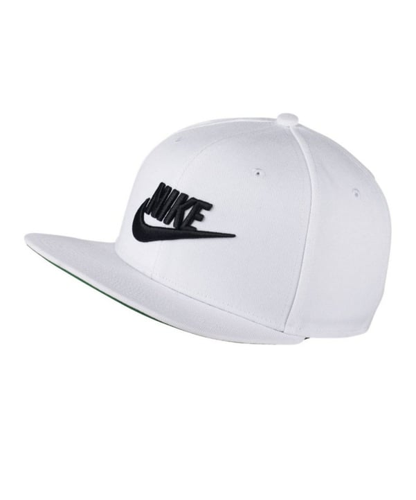 Nike Pro Futura Cap Weiss Grün F100 - weiss