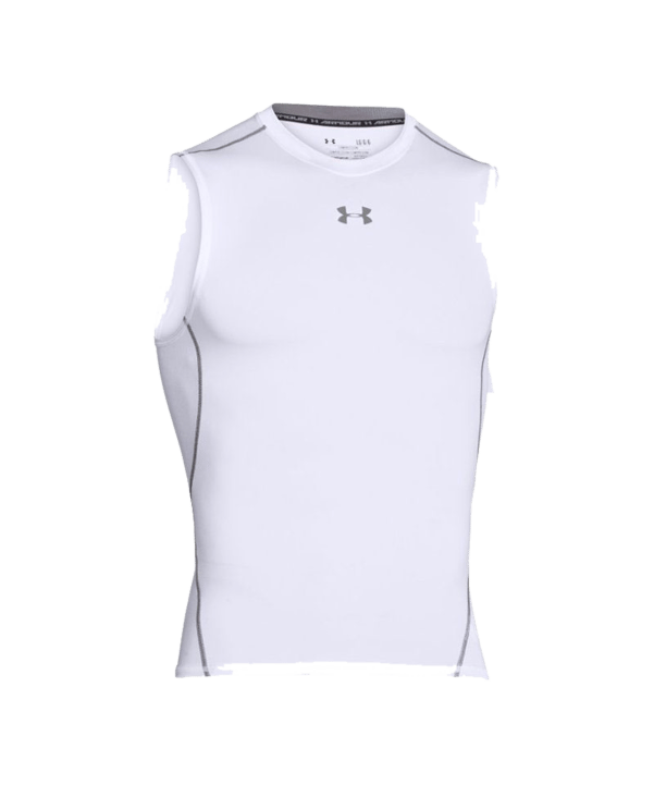 Under Armour Heatgear Compression SL Shirt F100 - weiss