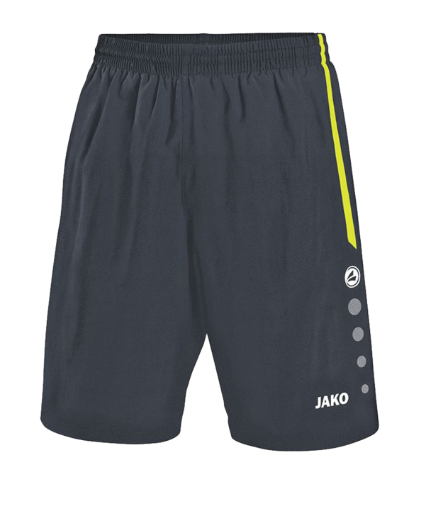 JAKO Turin Sporthose ohne Innenslip Kids Grau F23 - grau