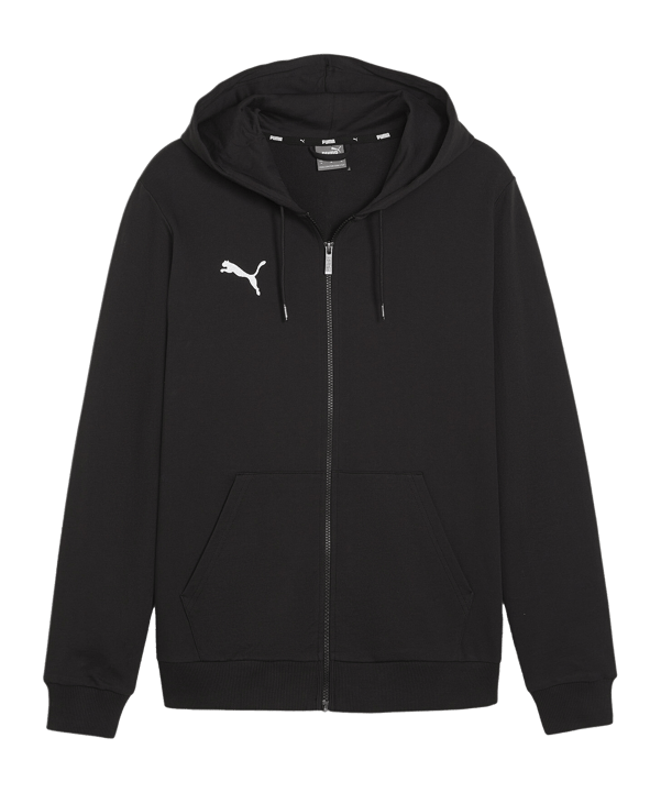 PUMA teamGOAL Casuals Kapuzenjacke Schwarz F03 - schwarz