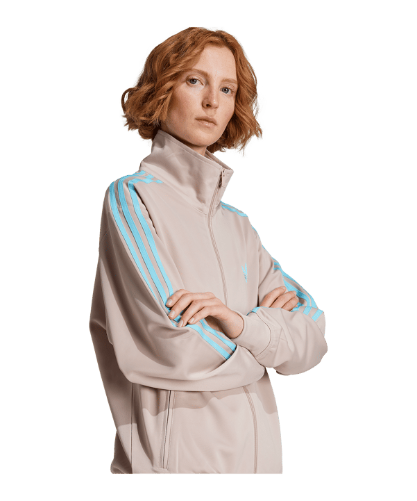 adidas Originals Firebird Track Jacke Damen Beige - beige