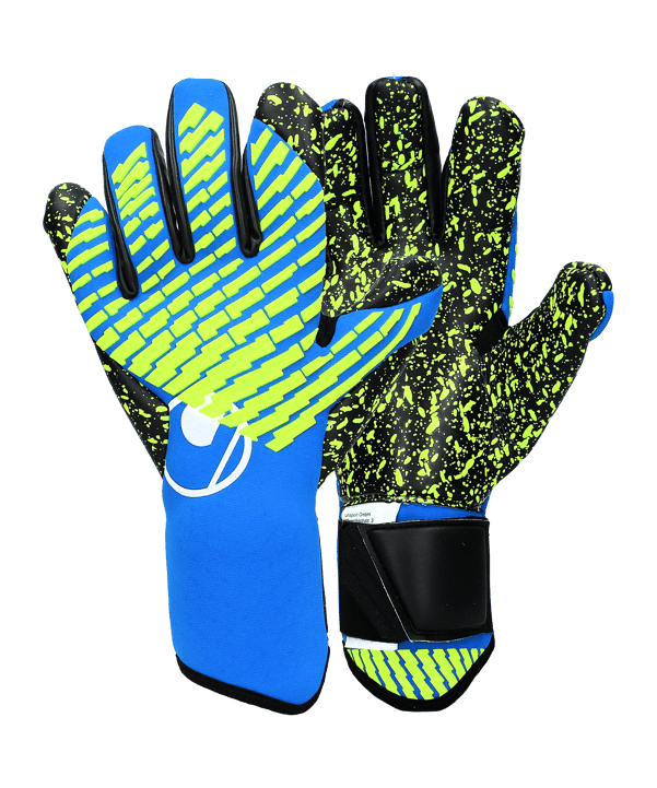 uhlsport FM Cybertec Supergrip+ HN #393 Torwarthandschuhe Blau F02 - blau