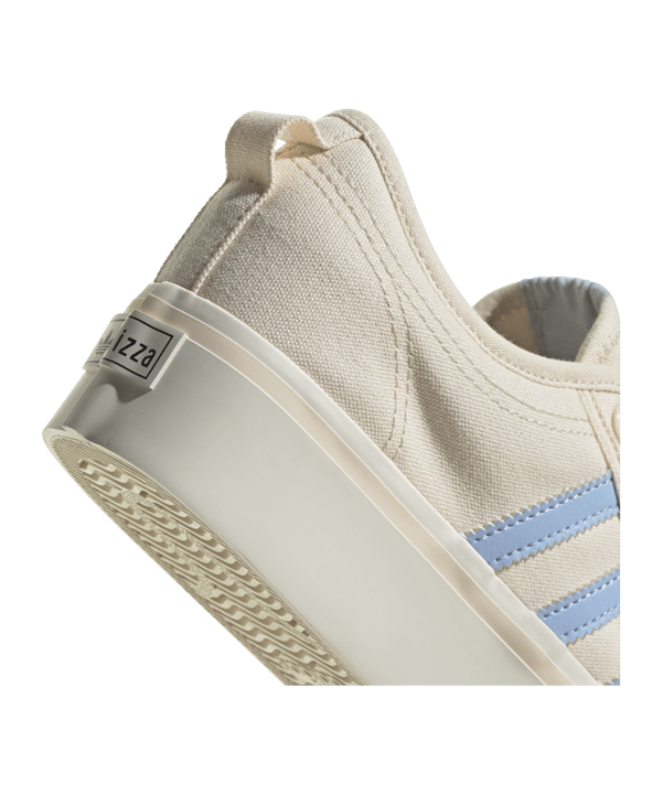 adidas Originals Nizza Platform Damen Beige - weiss