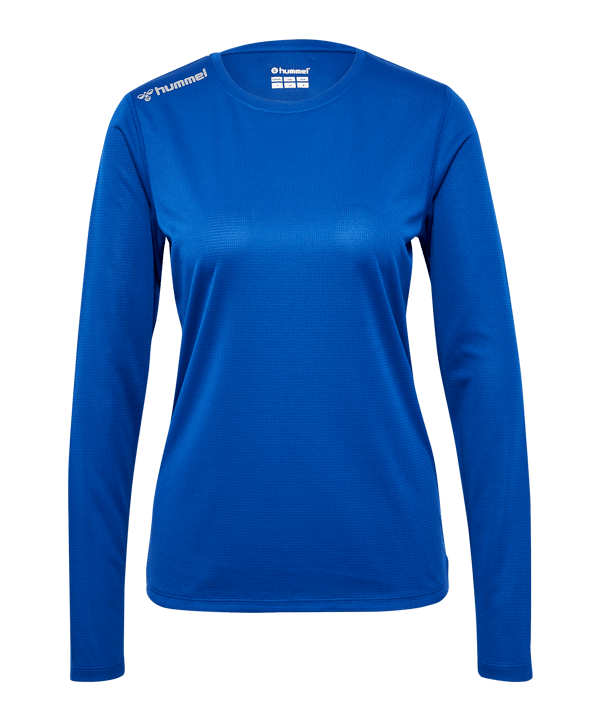 Hummel Run maglietta maniche lunghe donna  blu F7045 - blu