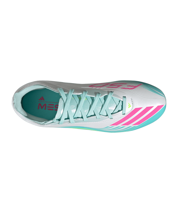 adidas F50 Elite FG Messi Aurora Radiante Kids Weiß - weiss