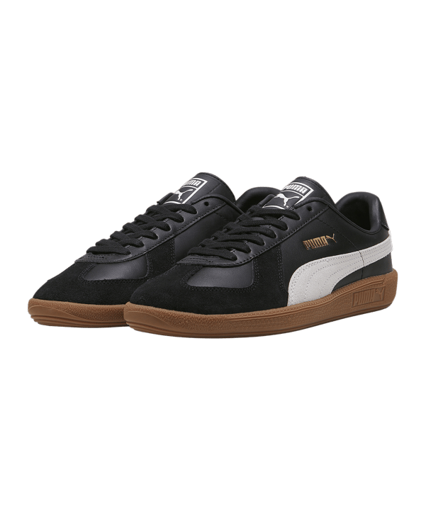 PUMA Army Trainer Schwarz Weiss F22 - schwarz