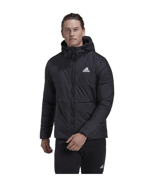 adidas BSC 3-Stripes Insulate Veste à capuche noire | Style de vie