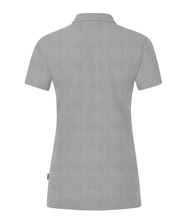JAKO Organic Stretch Polo Shirt Damen Grau F520 - grau