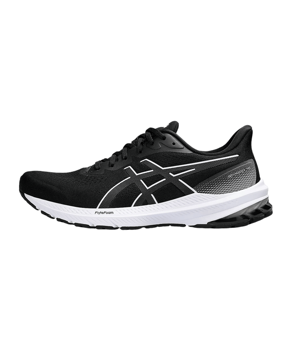 Asics GT-1000 12 Schwarz Weiss F004 - schwarz