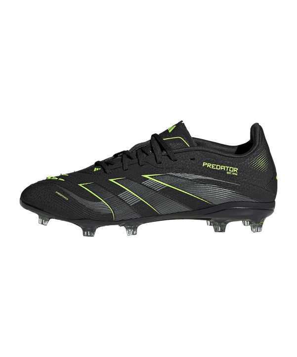 adidas Predator Elite FG Electric Stealth Kids Schwarz - schwarz