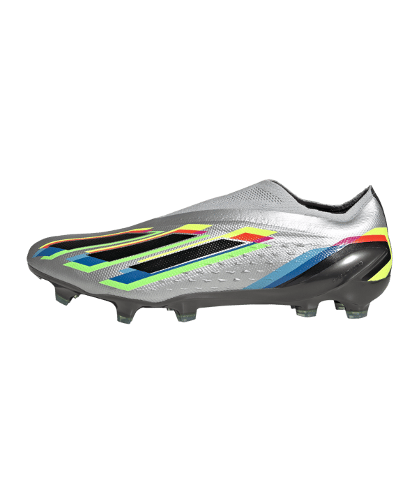 adidas X Speedportal+ FG Beyond Fast Silber Schwarz Gelb - silber