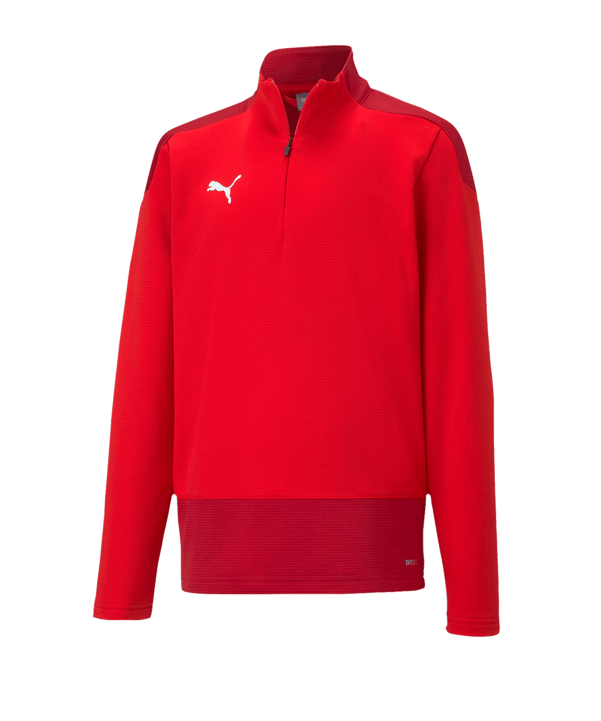 PUMA teamGOAL 23 Training 1/4 Zip Top Kids Rot F01 - rot