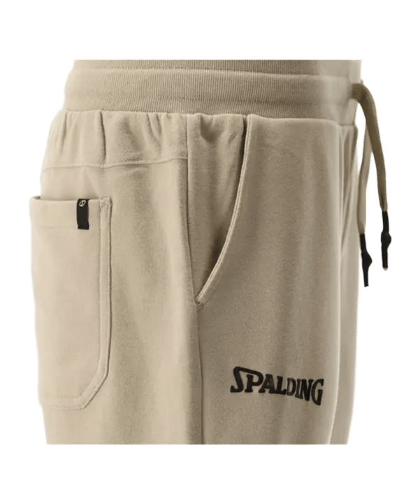 Spalding Logo Jogginghose Beige - beige