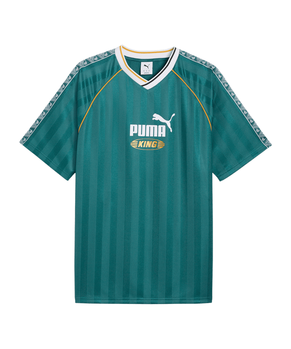 PUMA King Relaxed Football Trikot Grün F41 - gruen